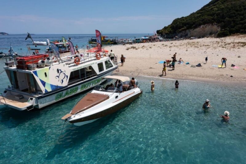 Zakynthos: Turtle Island & Keri Caves Glass-Bottom Boat Tour - Key Points