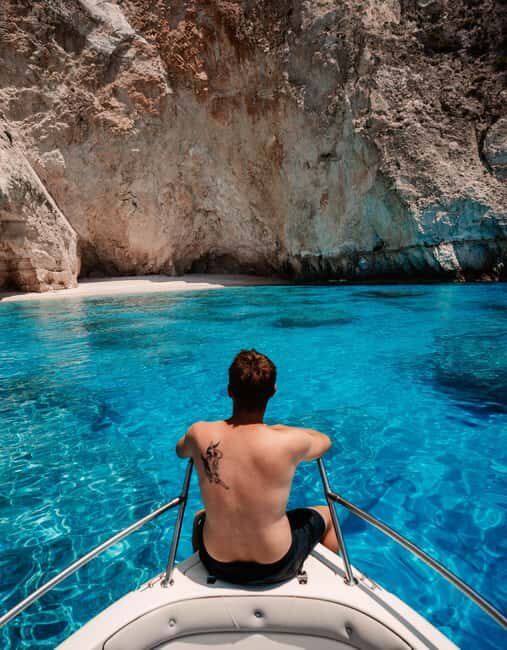Zante Private Boat: Keri Caves, Mizithres, Agalas (max5) - Key Points