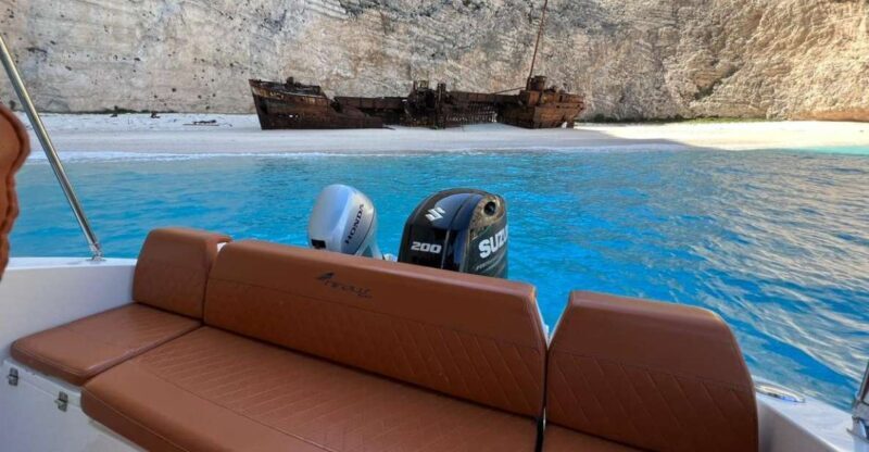 Zante Private Cruise to Shipwreck Beach & Blue Caves (max 9) - A Private Day on the Water: Zante Private Cruise to Shipwreck Beach & Blue Caves
