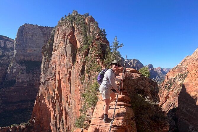 Zion National Park- Angels Landing Guided Hike Permit Included - The Sum Up