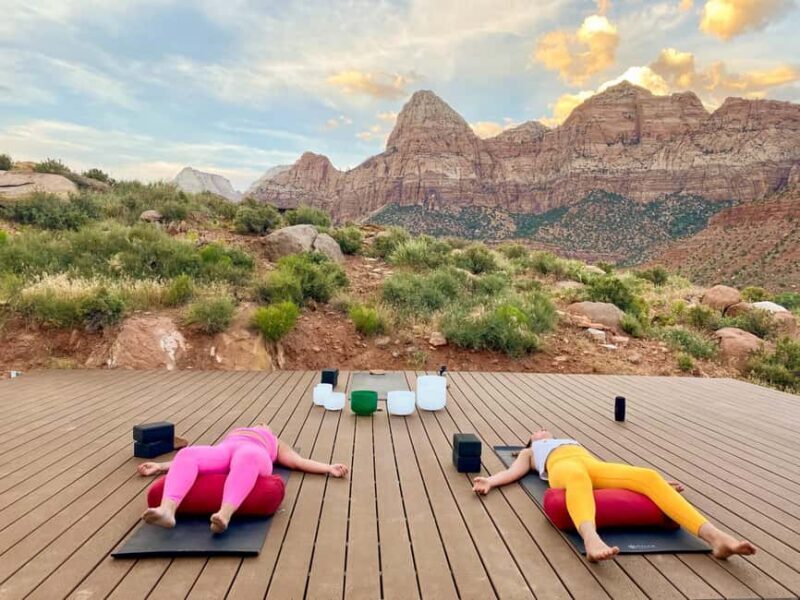Zion National Park: Cosmic Flow Yoga and Sound Healing - Key Points