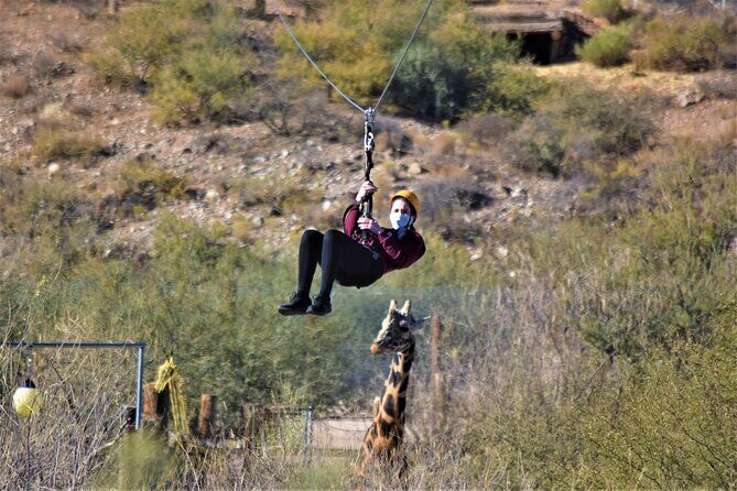 Zip Line Tour at Out of Africa Wildlife Park in Sedona,Camp Verde - FAQ