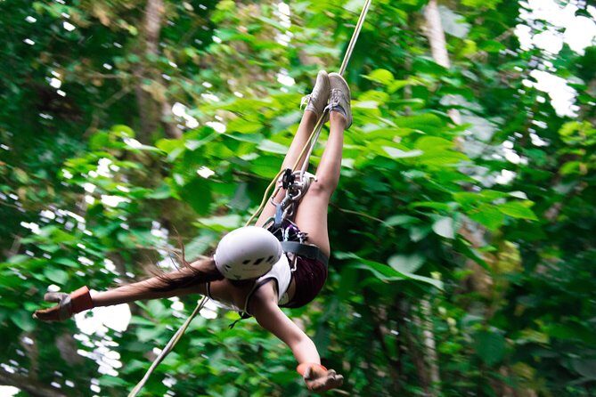 Zip lining, rappel and a Tarzan Swing - A Deep Dive into the Experience