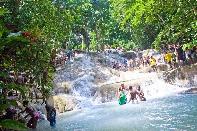 Zipline Canopy & Dunn's River Falls Guided Tour with Admission from Falmouth - Frequently Asked Questions