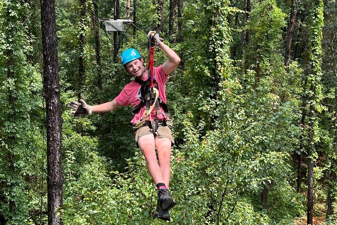 Zipline Canopy Tour and Climbing Wall Package - Key Points