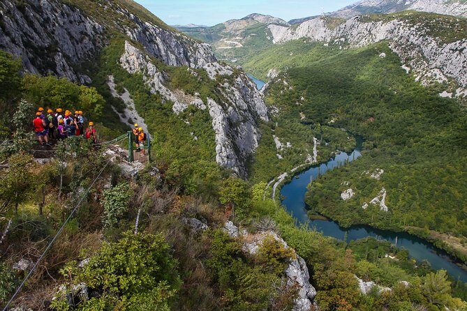 Zipline Croatia: Cetina Canyon Zipline Adventure from Omis - Transportation and Group Size