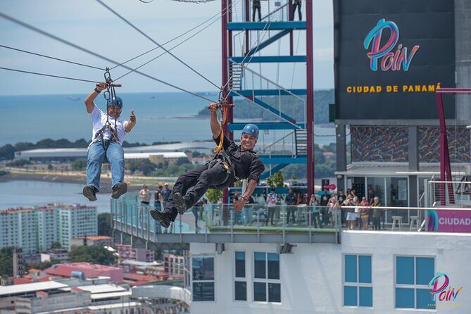 Zipline in Panama City. - Key Points