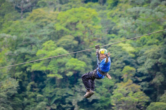 Zipline Over La Fortuna Waterfall - 7 Longest Lines - What Travelers Say