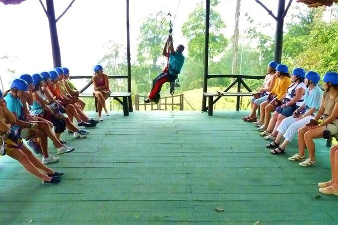Zipline, Tarzan Swing, and Blue River Adventure from Liberia - An Exciting Day of Adventure and Relaxation Near Liberia