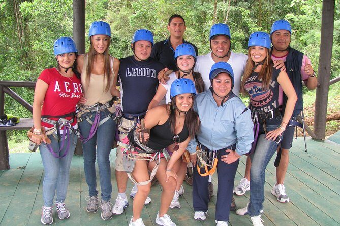 Zipline, Tarzan Swing, and Blue River Adventure from Liberia - Exploring the Rincon de la Vieja Rainforest