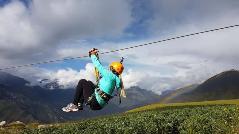 ZIPLINE, TIROLINA O TIROLESA OVER THE SACRED VALLEY-CUSCO - Key Points