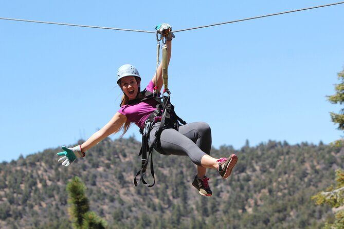 Zipline Tour - 9 high-speed ziplines & fun suspension bridge - An In-Depth Look at the Zipline Experience in Big Bear