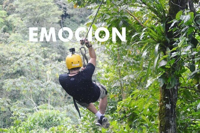 Zipline Tour Arenal + Indigenous culture + Thermomineral pools - Key Points