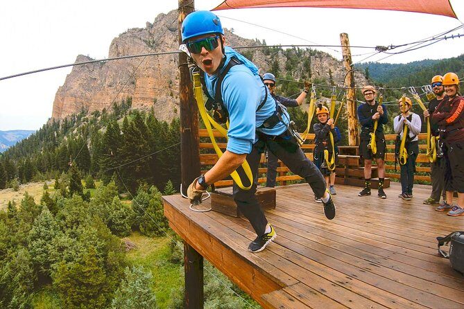 Ziplining across the Beautiful Gallatin River - Key Points