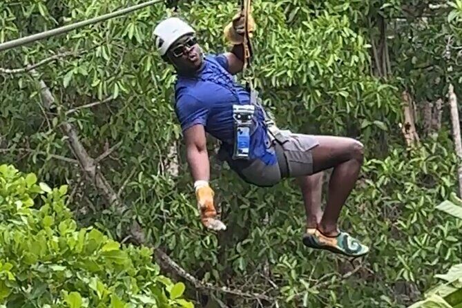 Ziplining and Dunn's River falls Combo from Montego Bay. - An Exciting Day of Adventure and Culture: Ziplining and Dunns River Falls Combo from Montego Bay
