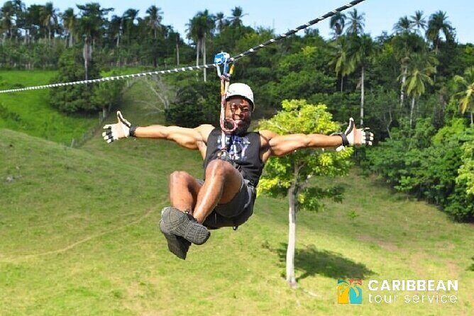 Ziplining from Punta Cana - Unique Carbon Fiber lines in Punta Cana - Key Points