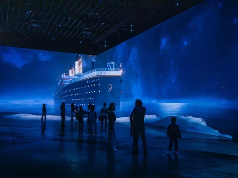 Zurich: Entrance ticket to the "Titanic" immersive exhibition at Lichthalle Maag - Zurich: Entrance Ticket to the "Titanic" Immersive Exhibition at Lichthalle Maag