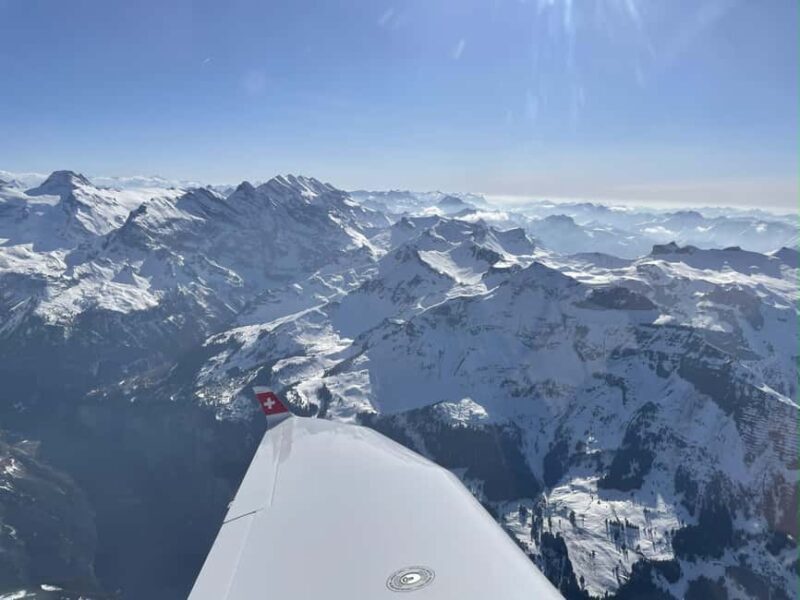 Zurich Region: Private Aerial Tour over the Swiss Alps - The Itinerary: What You’ll See and Experience